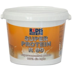 Concentrat proteic, Super Protein-90 R, Redis, galeata 900 gr